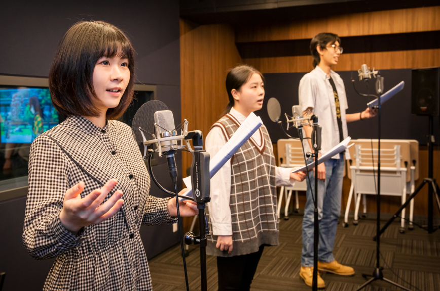 アニメ制作・声優総合理論科のイメージ