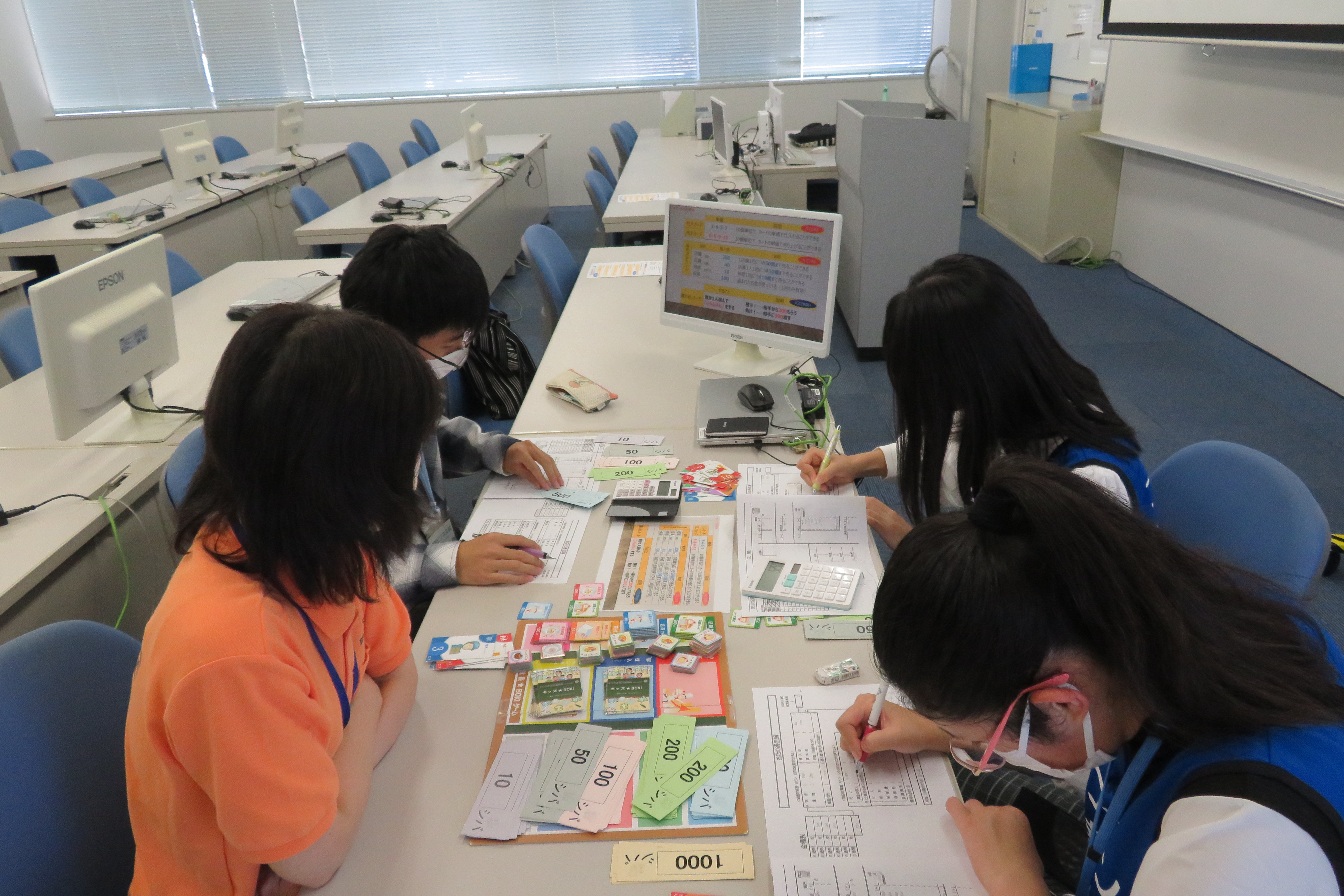 情報ビジネス科社長BOKIゲーム体験