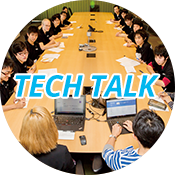 有名企業との対談プロジェクト「TECK TALK」