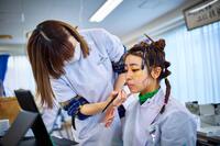 少人数だから細かく質問できるヘアーメイク