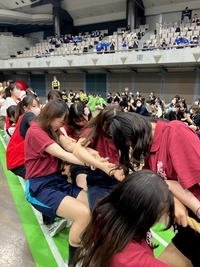 綱引きは白熱(≧▽≦)