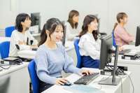 SOKKIには４つのパソコン室があるから、授業はもちろん、自主練もできちゃう！