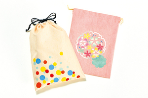 型染め体験（巾着）＆アンティークきもの着付け体験