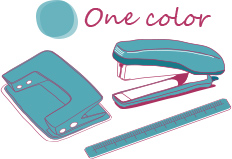 ワンカラーで揃えてみる