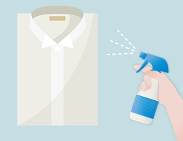 Yシャツをひんやりさせる